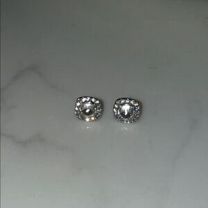 Elegant Silver Stud Earrings